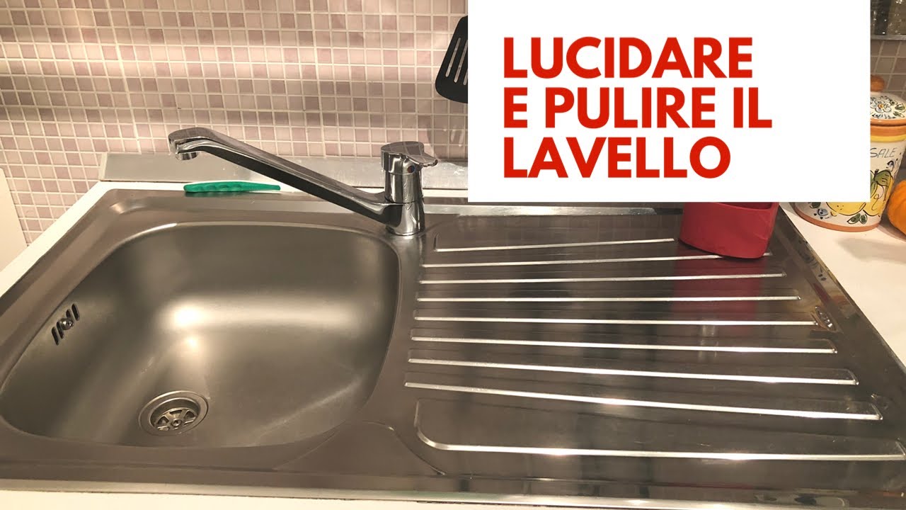 COME PULIRE E LUCIDARE IL LAVELLO IN ACCIAIO CON L’ACETO