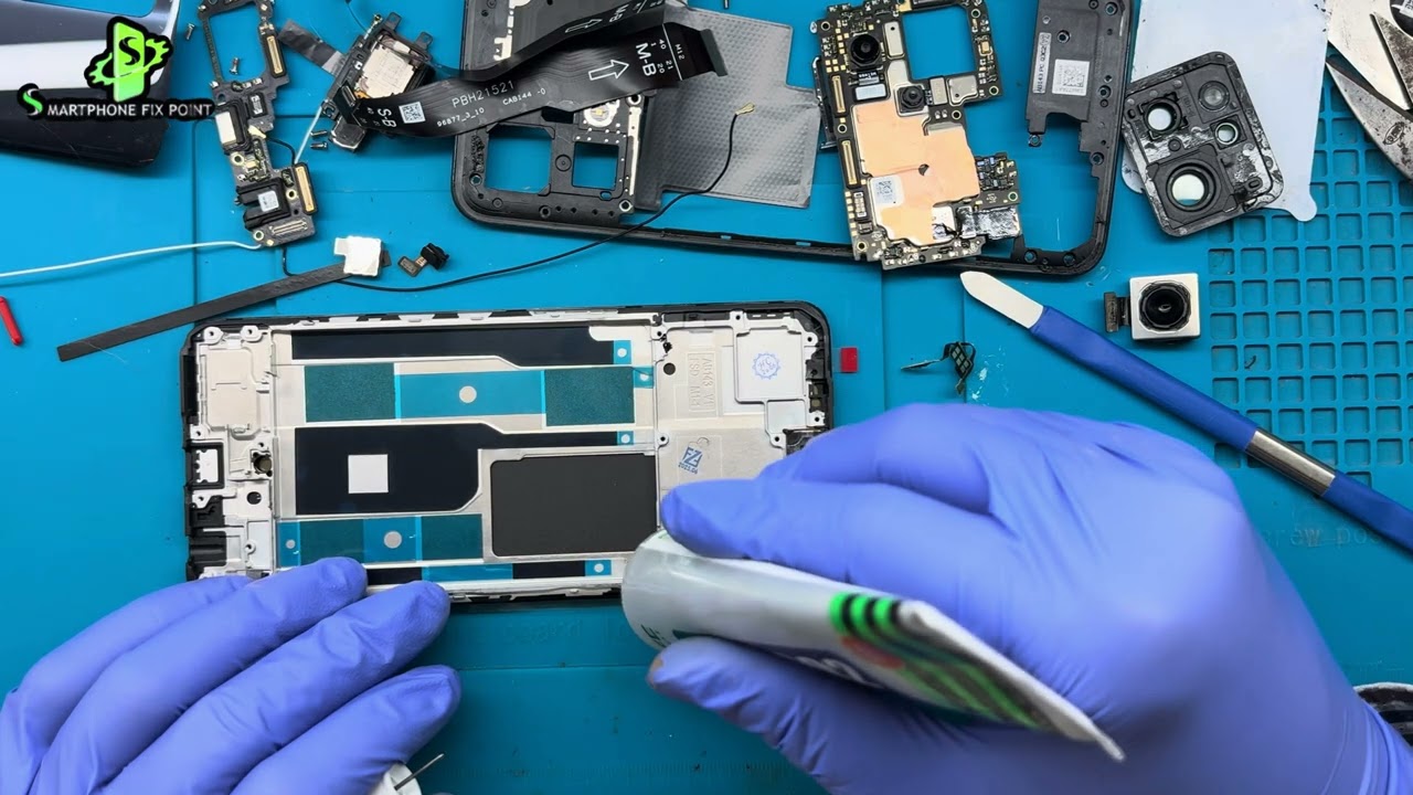 Realme 9 pro LCD Screen with frame replacement 