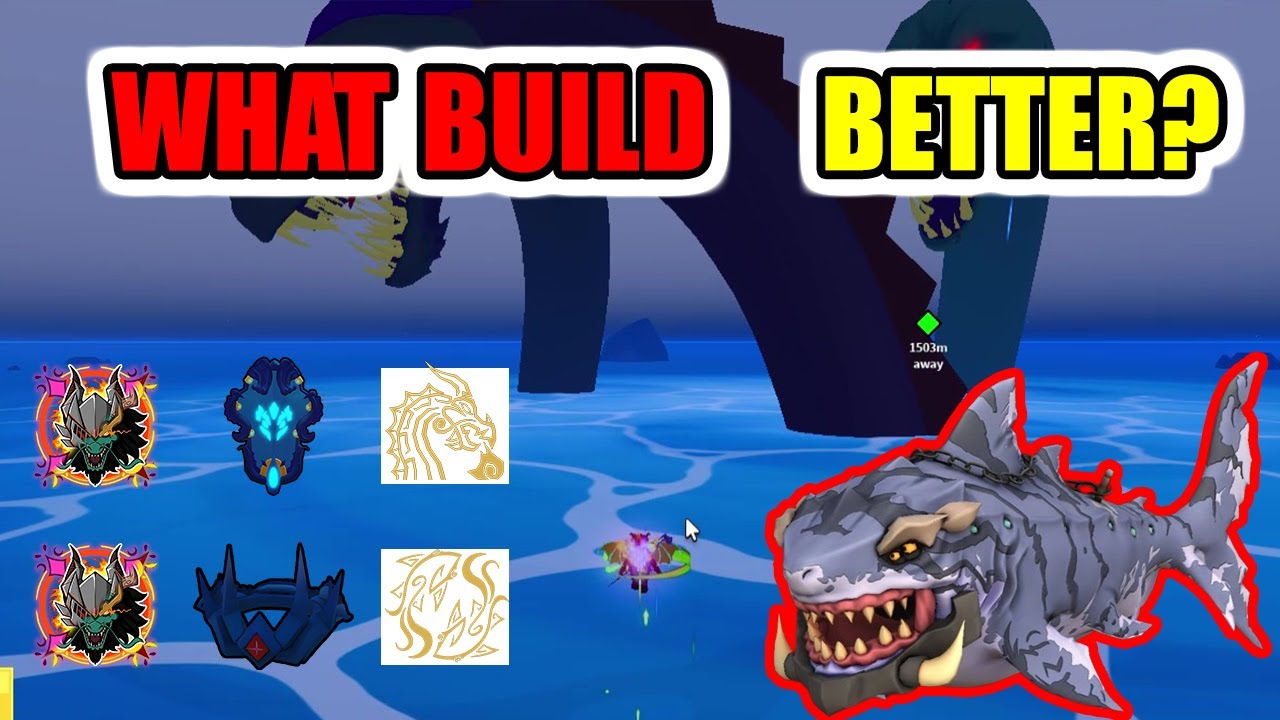 What is better build for HYBRID DRAGON in hunting sea events?