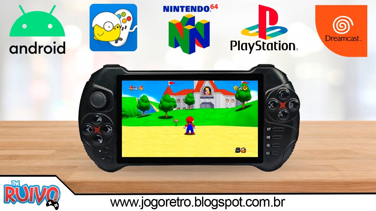 PowKiddy X15 Android é um videogame portátil INCRÍVEL com Happy Chick