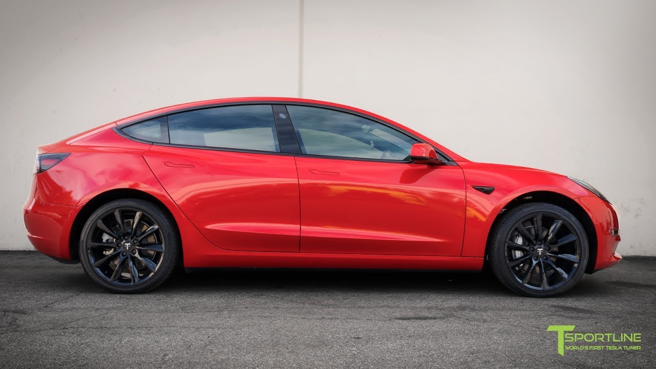 T Sportline Tesla Model 3 Lowering Springs