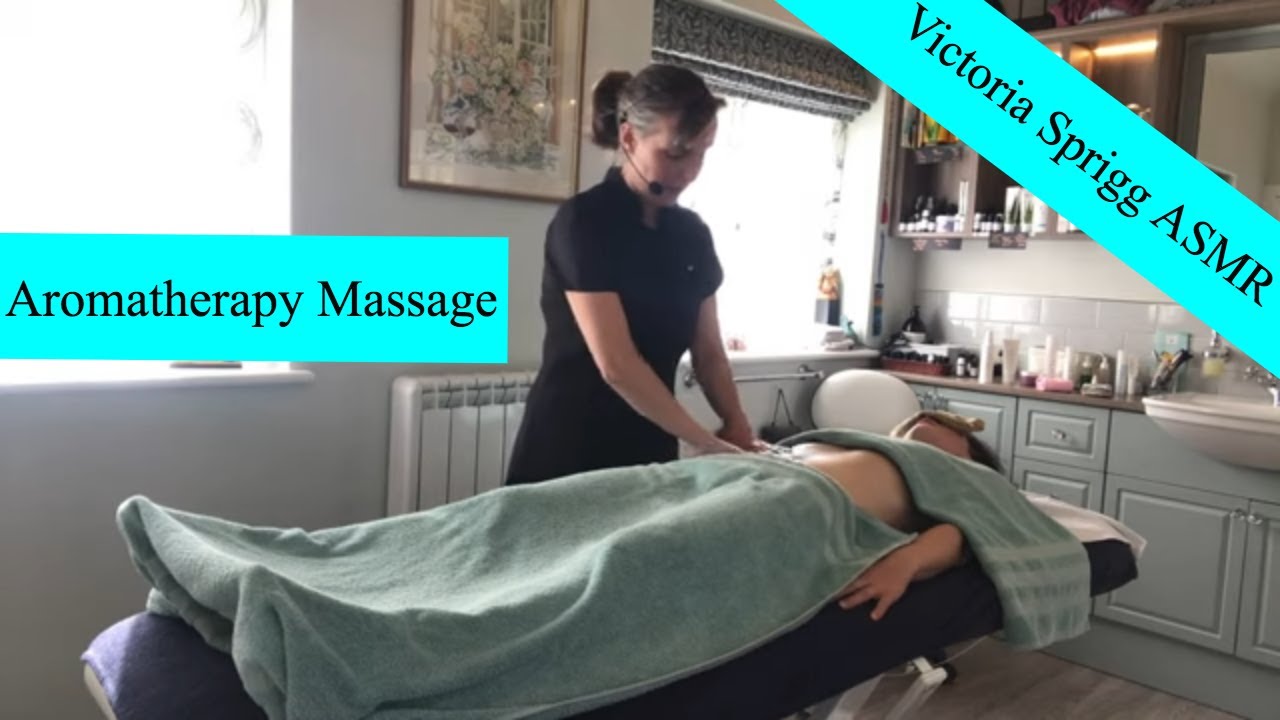 ASMR WHOLE 1hr 43m Aromatherapy Massage & Facial with Victoria and Katie (Soft Spoken. Gentle Music)
