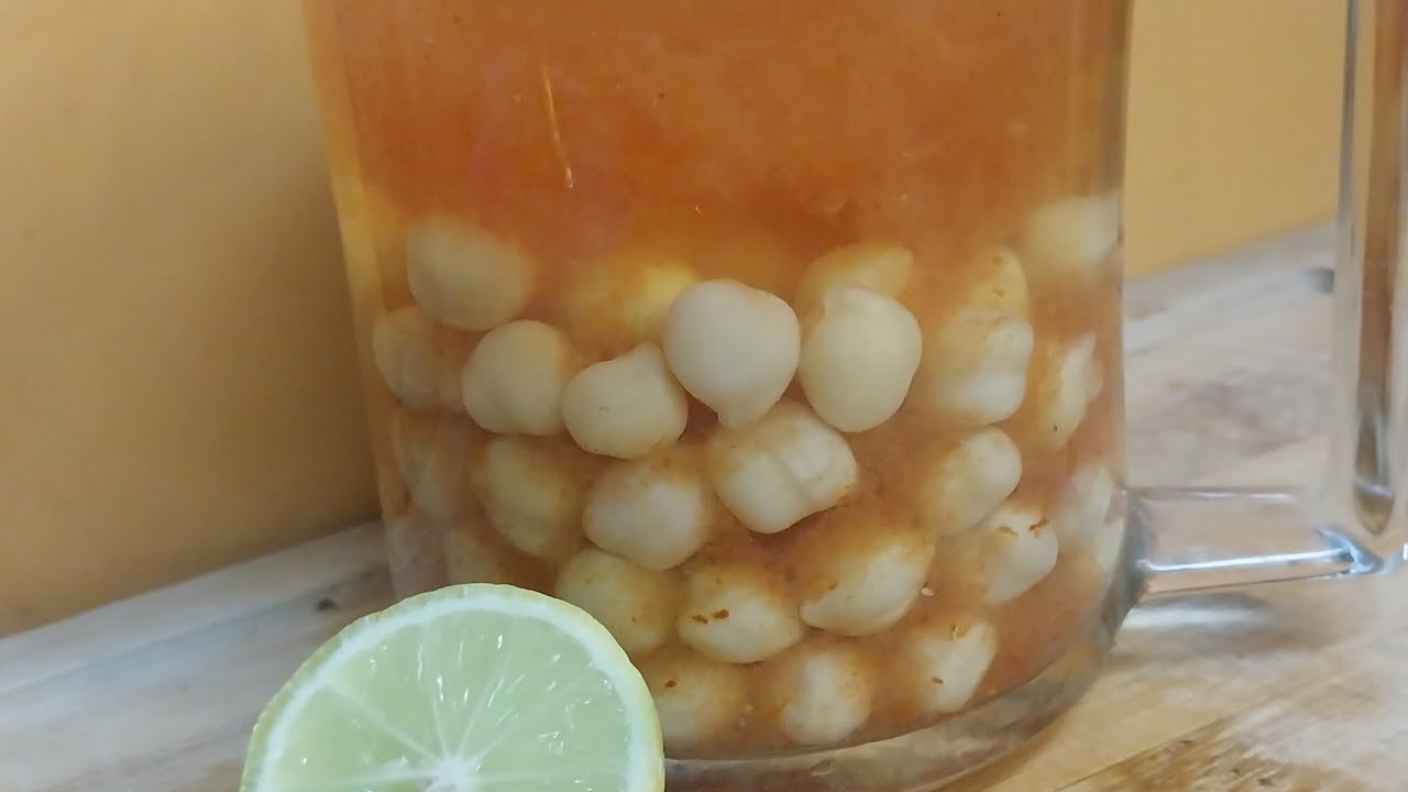 حمص الشام زى المحلات بطريقه سهله وبسيطه ‼️ أسرع واطعم من المحلات ‼️احلى مشروب فى البرد ده🙈🥶