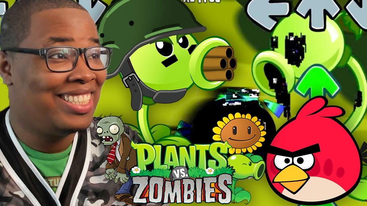 This Pibby Mod is INSANE! Birds and Botany: High Effort Plants VS Zombies Angry Bird Mod