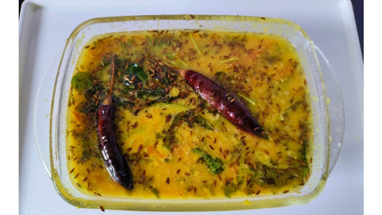 Kachi imli Hari mirchi mix dal recipe 😋🍲