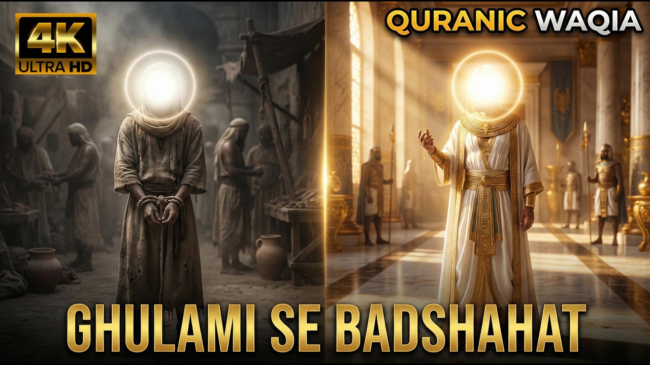 Allah Ne Hazrat Yusuf AS Ko Kaise Ghulam Se Badshah Banaya |Quranic Story