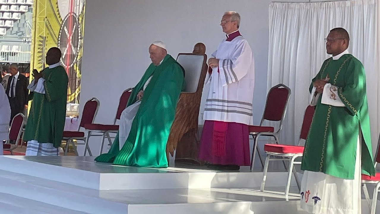 8 September 2024, Port Moresby, arrival, Holy Mass and Angelus prayer | Pope Francis