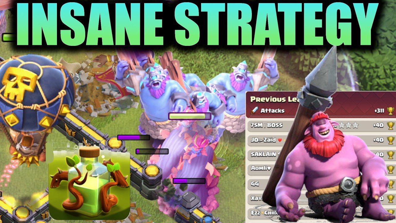 This INSANE Strategy BROKE Legend League!