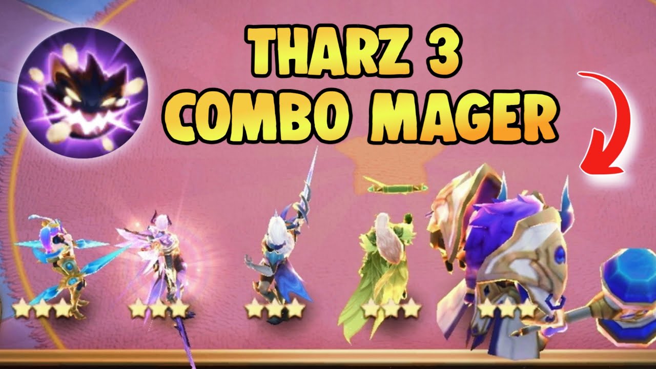 THARZ 3 SWORDSMAN GUARDIAN | LING ASTRO MINO WYMSLAYER❗COMBO MAGER KUAT - Mobile Legends Magic Chess