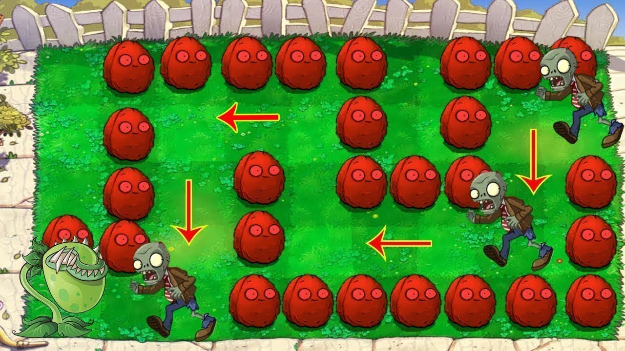 Plants vs Zombies Hack Chomper vs Red Boom vs Zombies PvZ