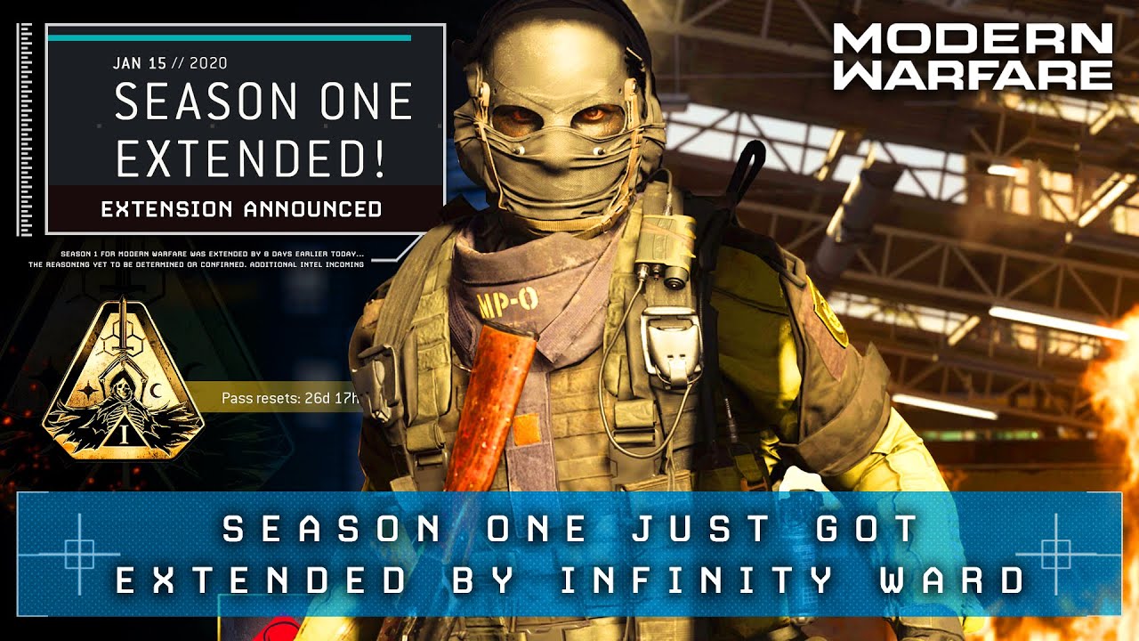 Modern Warfare: Season 1 Just Got EXTENDED...