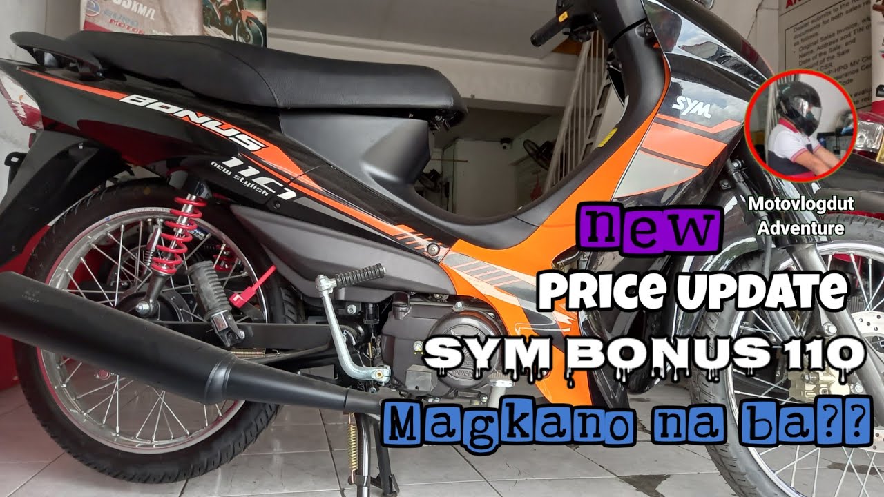New Price Update Bonus 110 l New Stylish Sym Bonus 110 E3 l Price & Specs