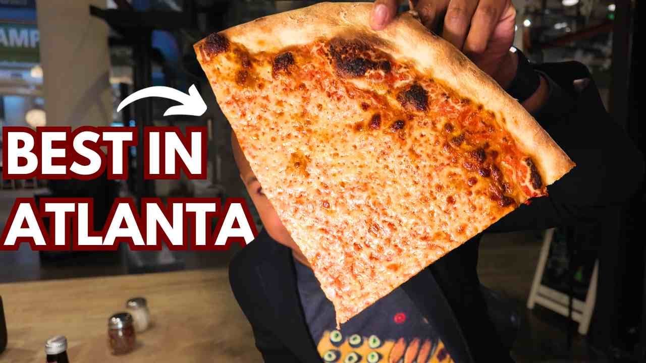 Trying Pizza Jeans Top 4 Dishes in Atlanta GA | Ponce City Market Eats