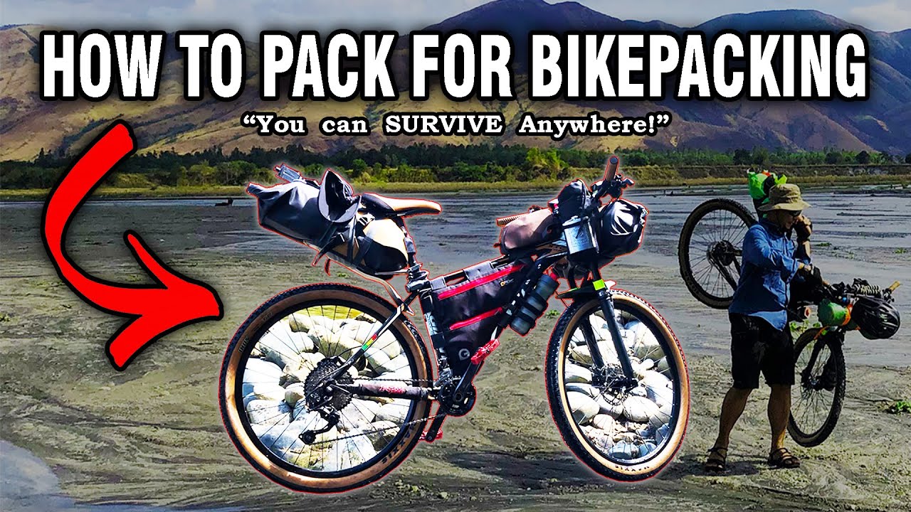 How to Pack for Bikepacking Multi Day Ride & Camping : My ULTIMATE Bike Packing Set Up & Useful Tips