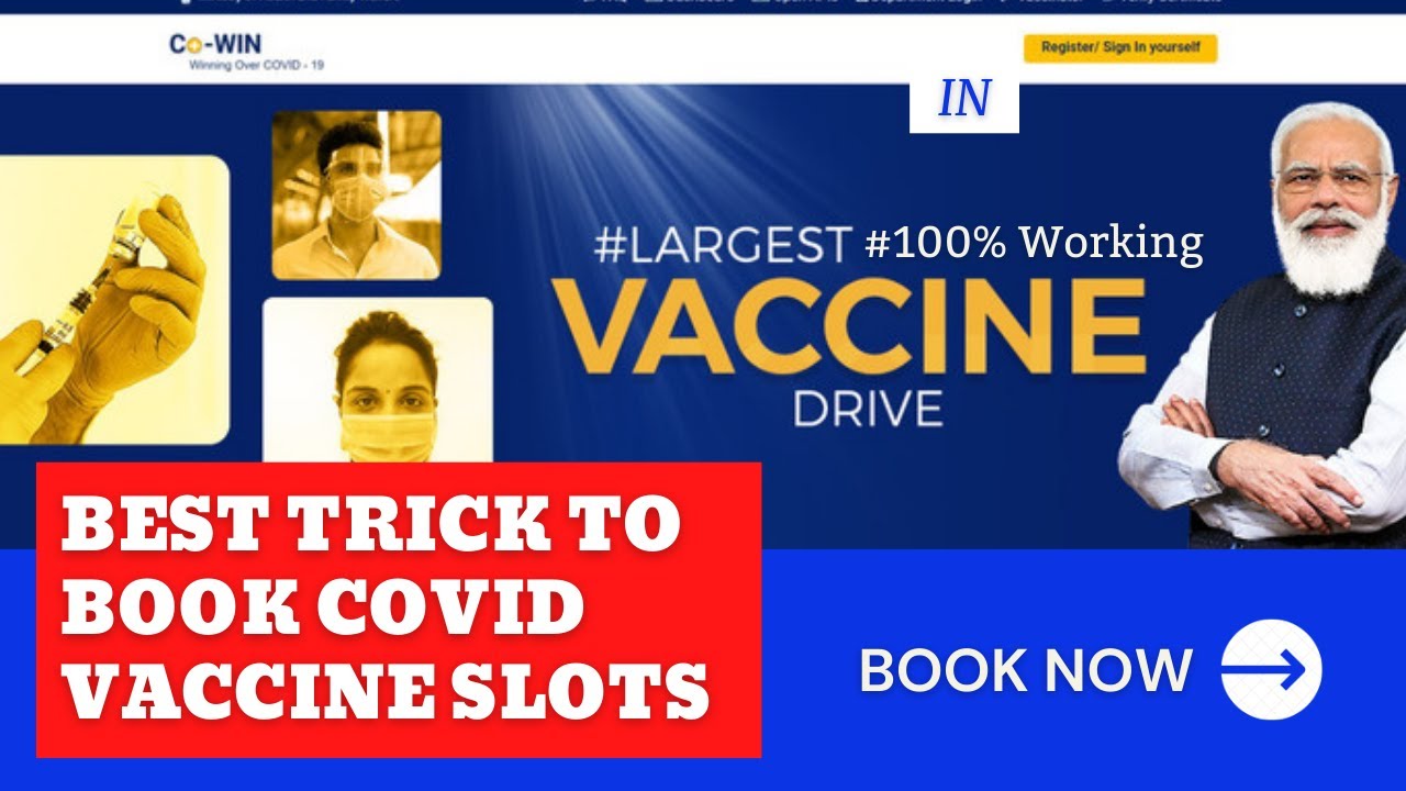 Best Trick to Book Vaccination Slot Cowin Portal | Cowin Auto slot Booking scritp #covid19 #cowin