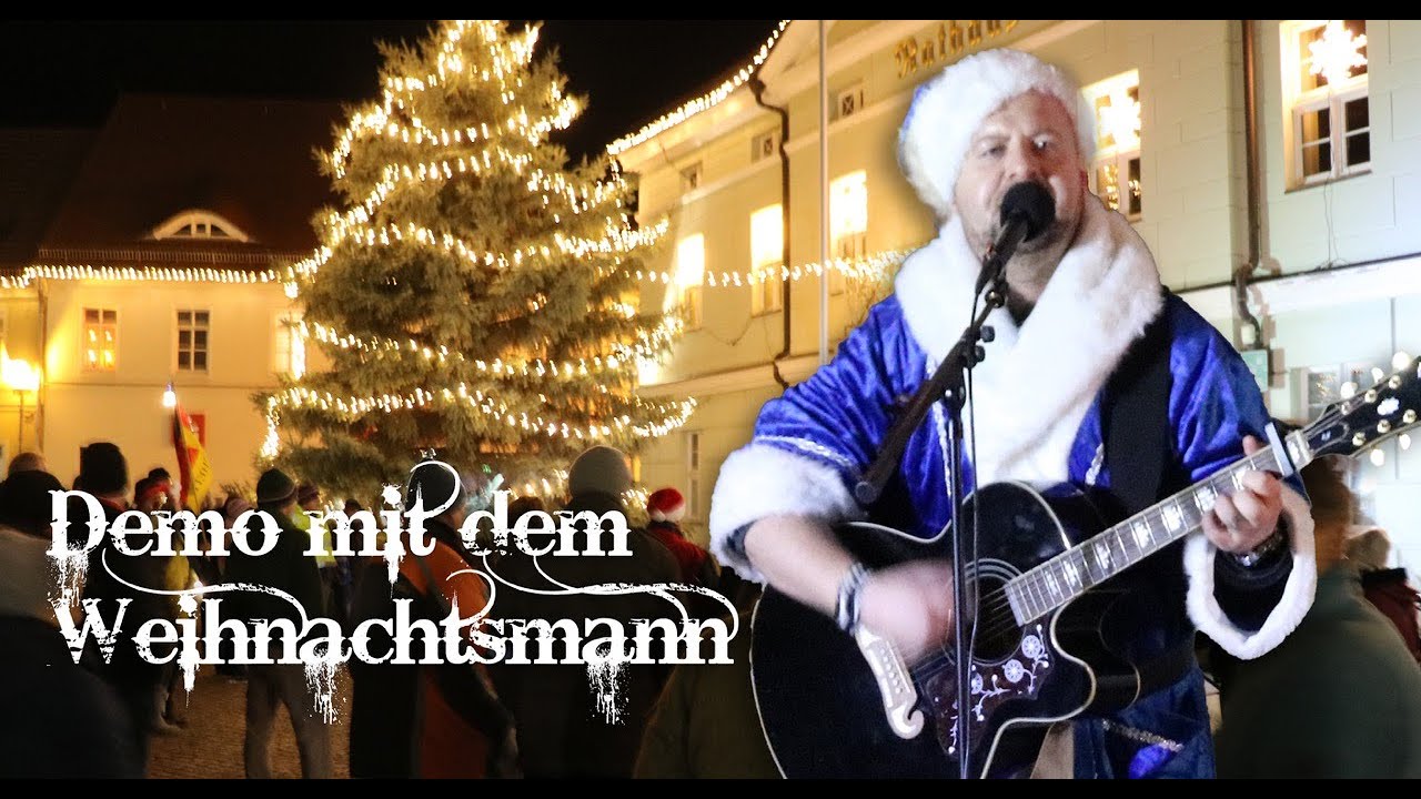 🎅🏻 Schwurbeln mit dem Weihnachtsmann - Montagsspaziergang in Ortrand 🇩🇪 (22.12.2025)