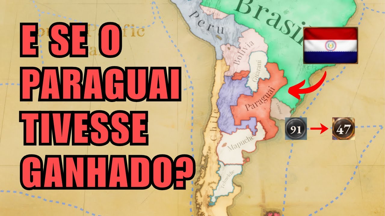 PARAGUAI - O VERDADEIRO COLOSSO SULAMERICANO