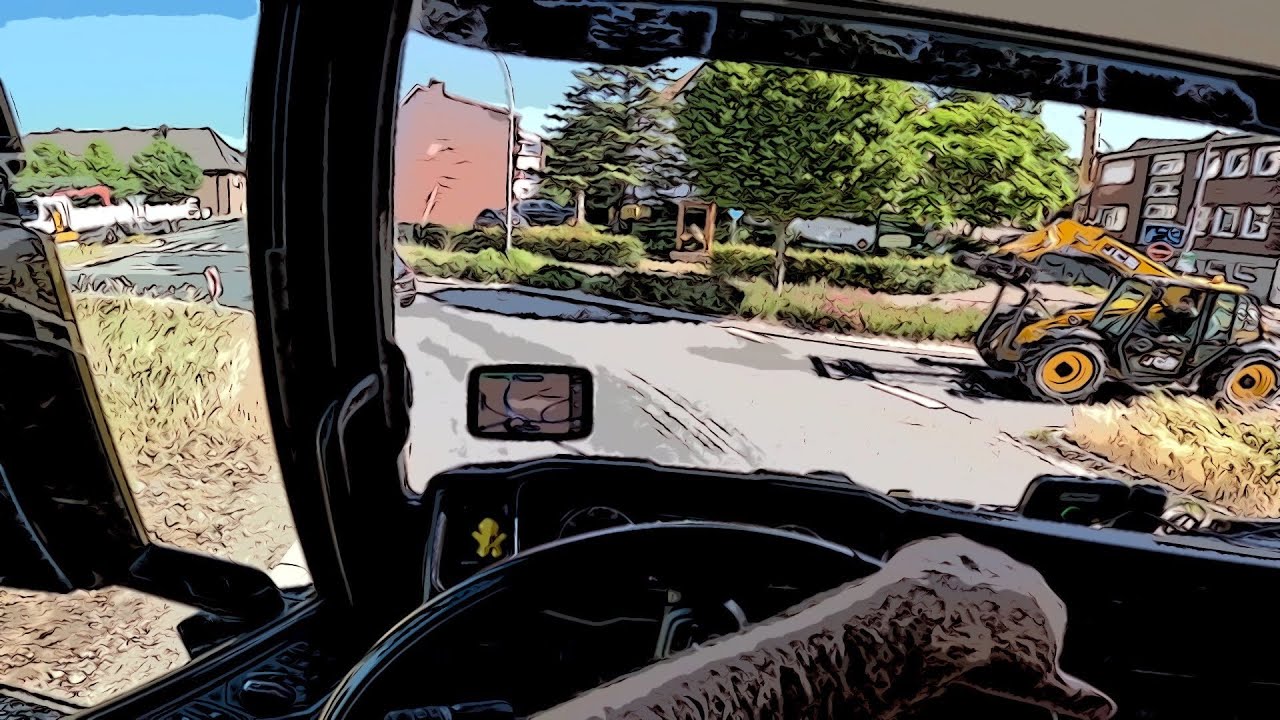 POV Driving Scania S500|Country roads  |Germany🇩🇪