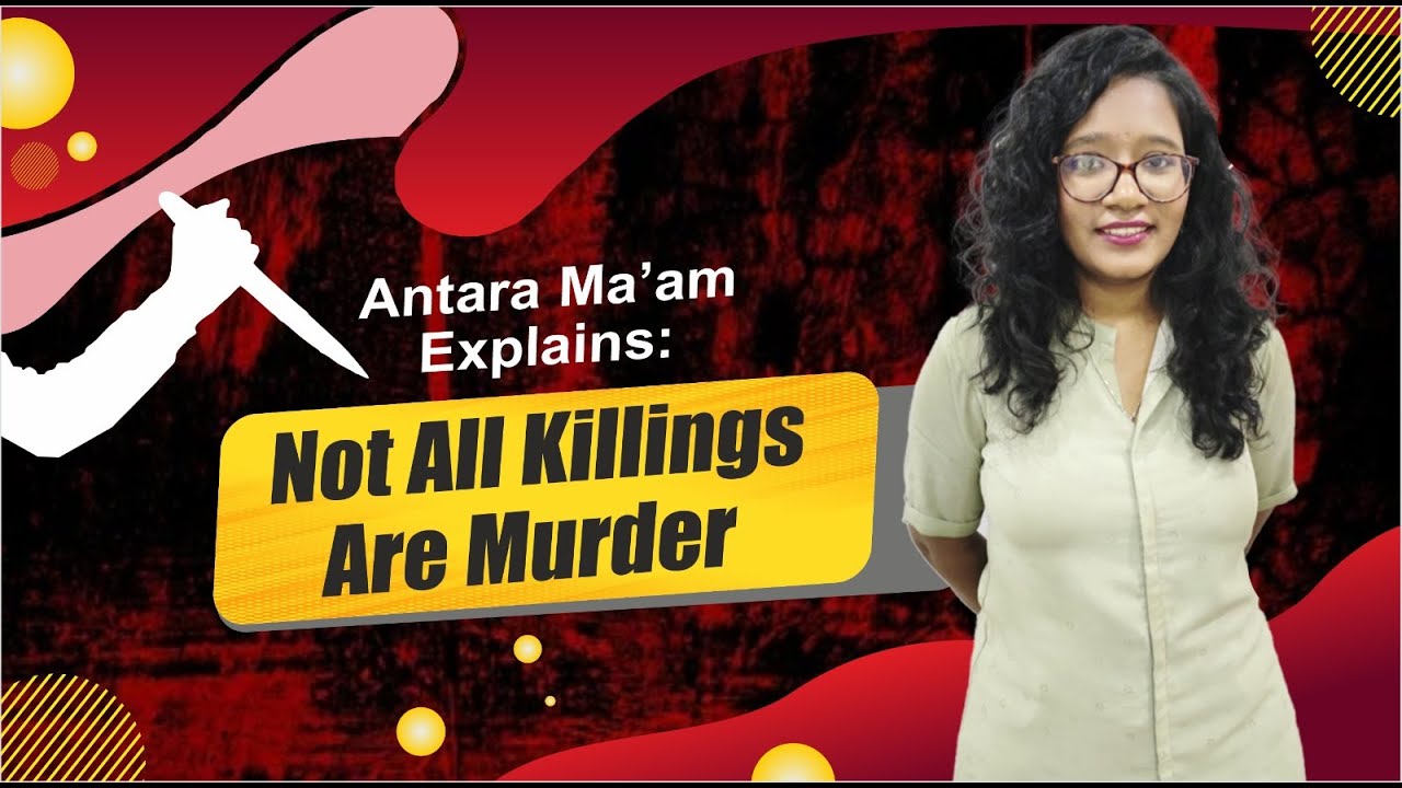 No. 1 CLAT Coaching Classes in Pune |Legal Concepts: Murder to Homicide | Antara Ma’am