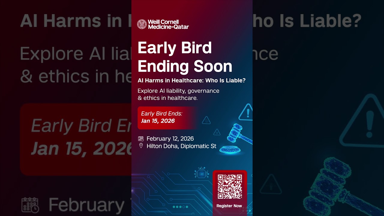Early Bird Ends Jan 15 – AI Harms in Healthcare Symposium