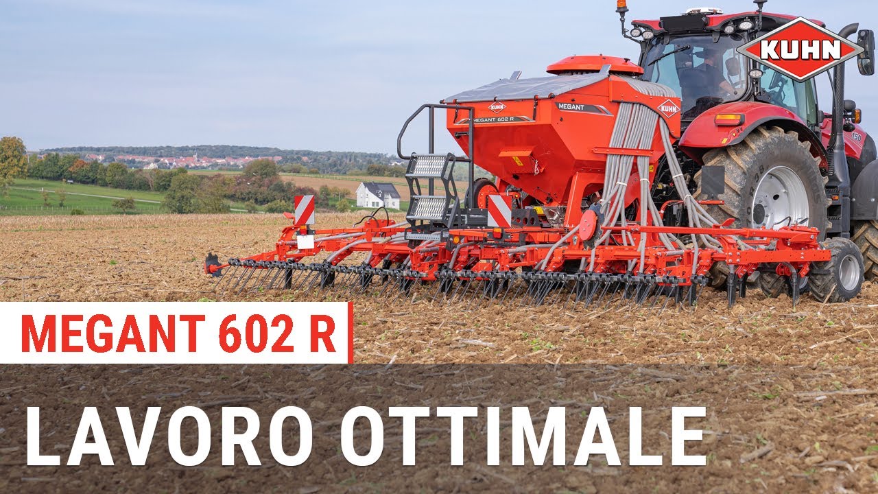 KUHN MEGANT 602 R - Seminatrice per semine semplificate