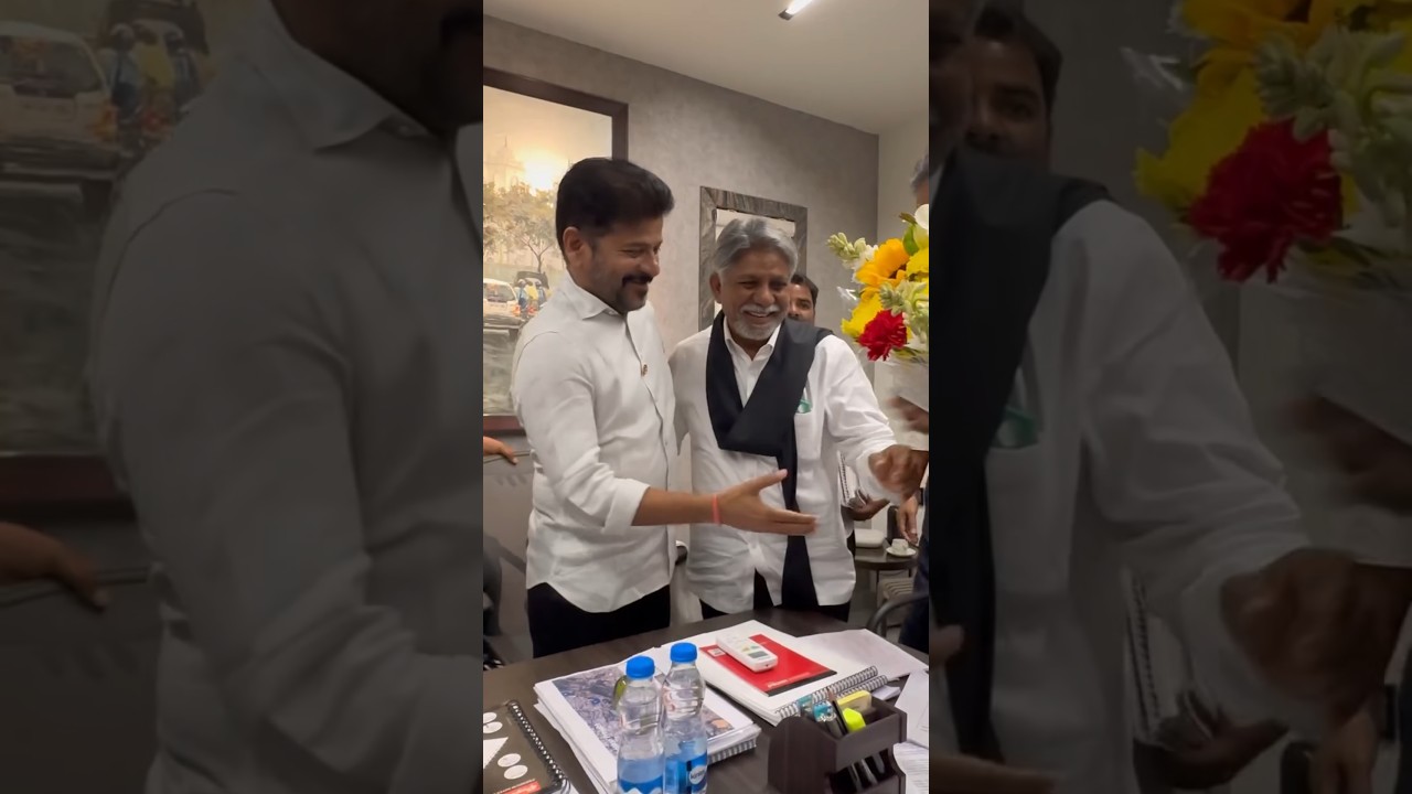 Manda krishna madiga meet CM Revanth Reddy. #MandaKrishnaMadiga #revanthreddy #mrps #madiga
