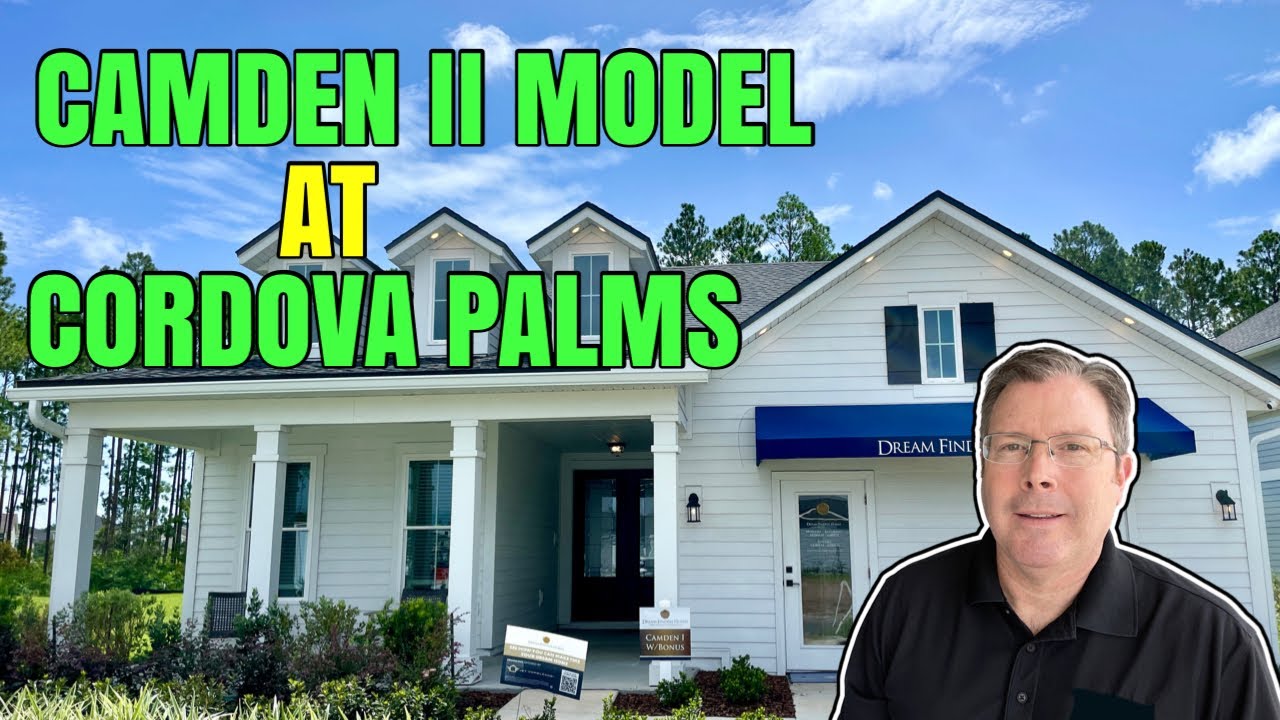 Camden II Model By Dream Finders Homes | Cordova Palms | Homes For Sale St Augustine Florida