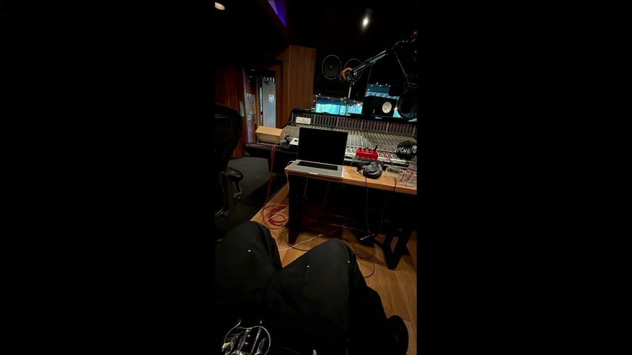 pov: pierre playing you beats in the studio