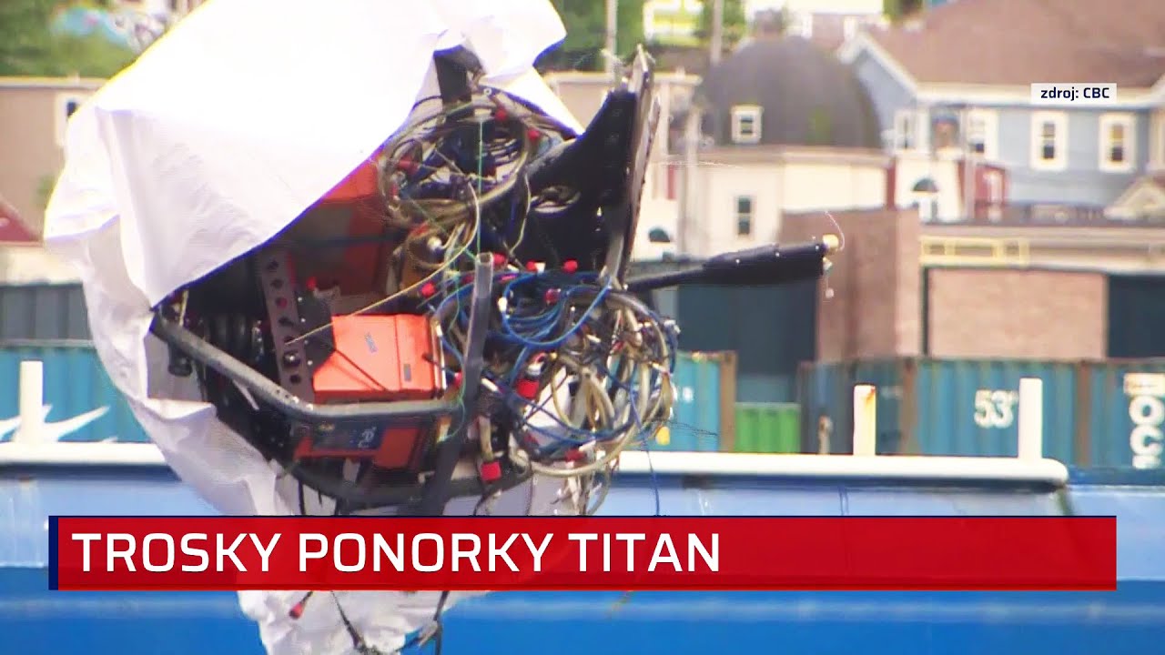 V troskách ponorky Titan se našly zřejmě lidské pozůstatky. Důkazní materiál míří do USA