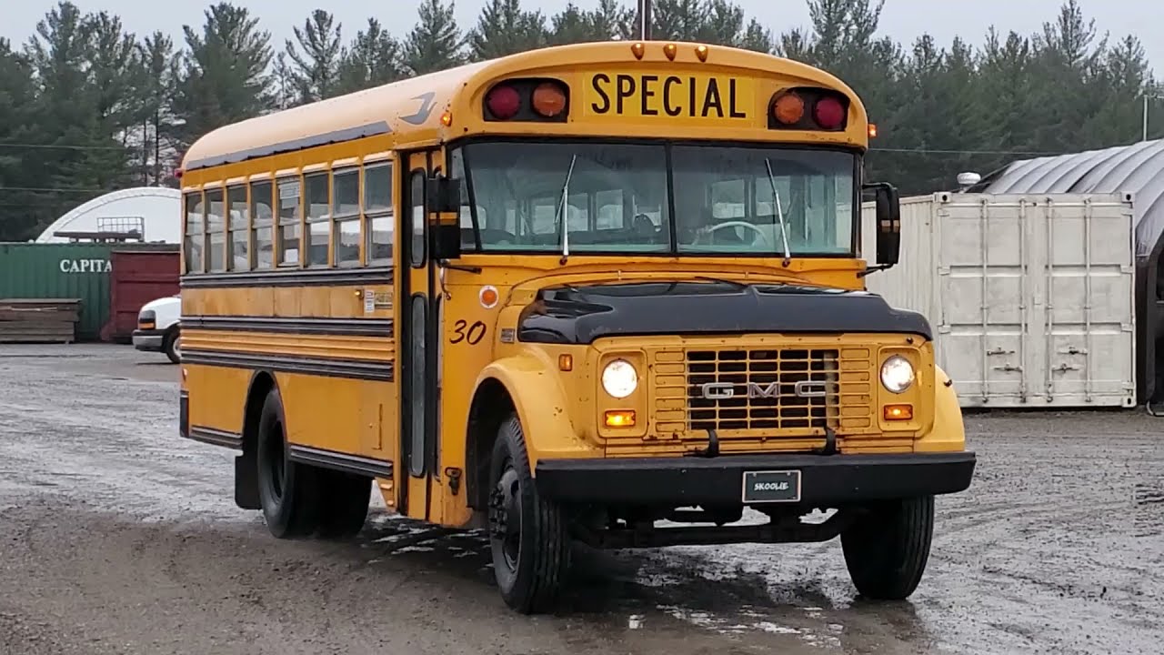 1979 GMC 6000 Blue Bird School Bus