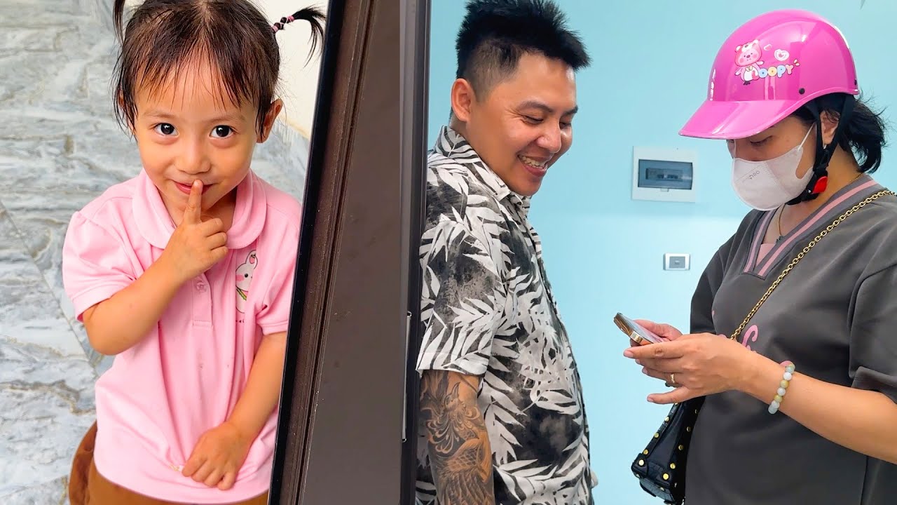 So Fun! Diem and Quynh cooperate with Dad to troll Mom