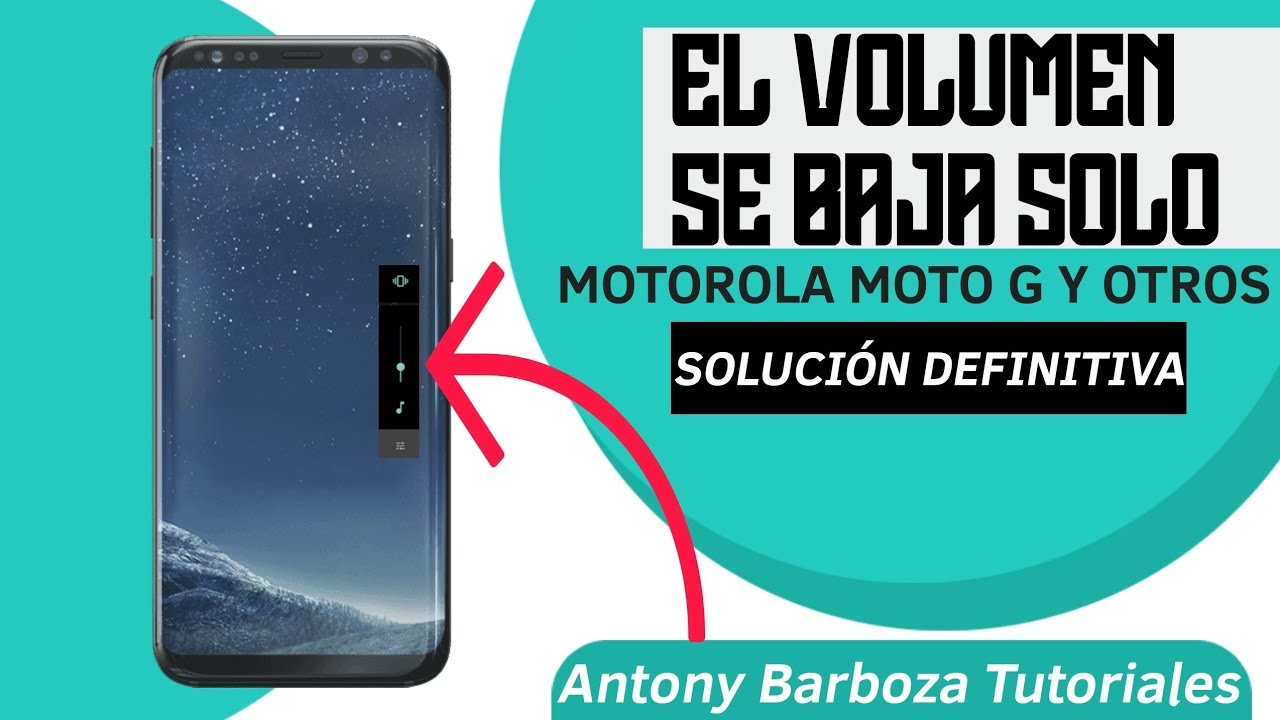 EL VOLÚMEN DE MI CELULAR SE BAJA SOLO / MOTO G 20 2025 SOLUCIÓN