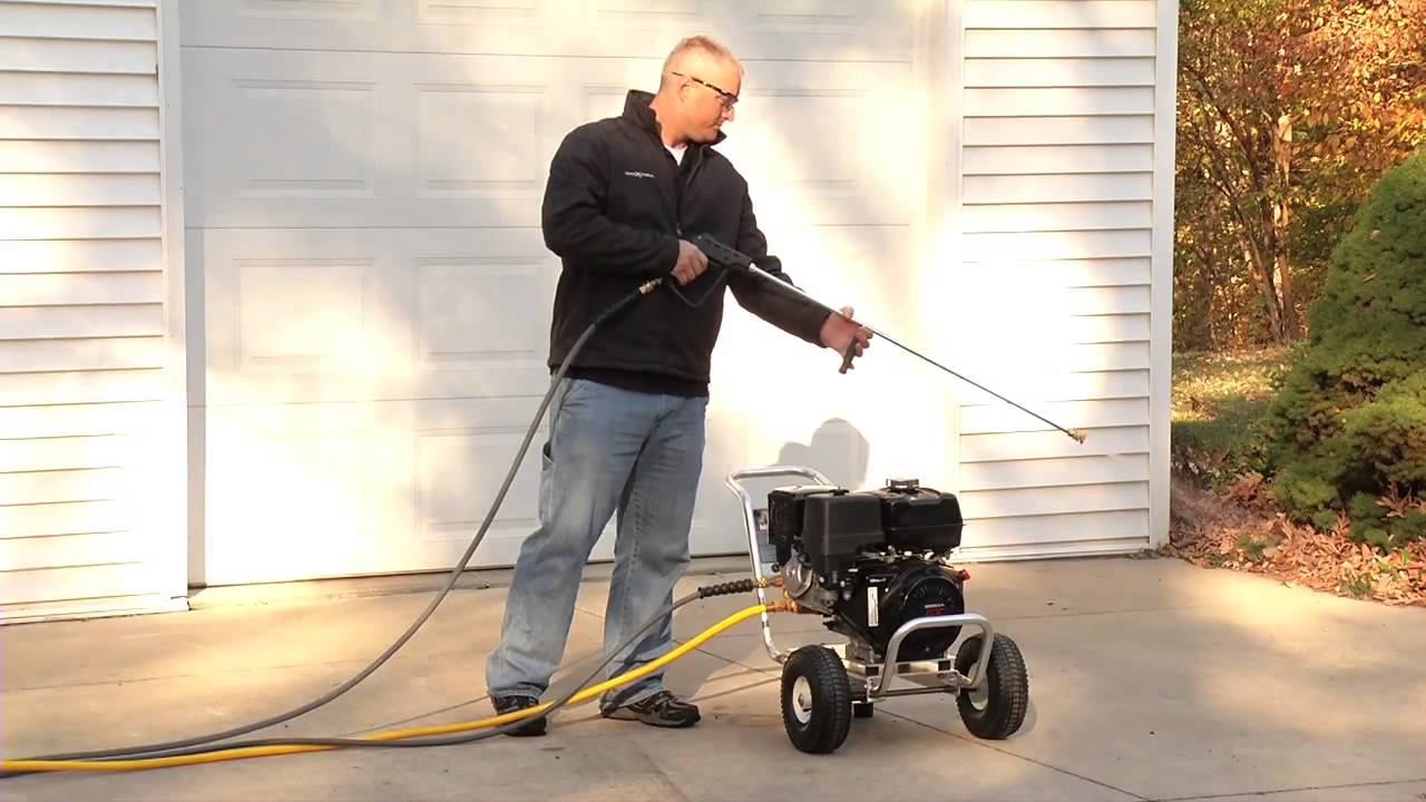 Pressure Washer Starting Procedure