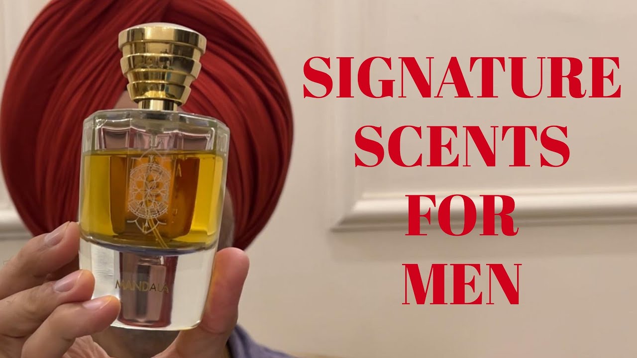5 SIGNATURE SCENT WORTHY PERFUMES -- FOR MEN