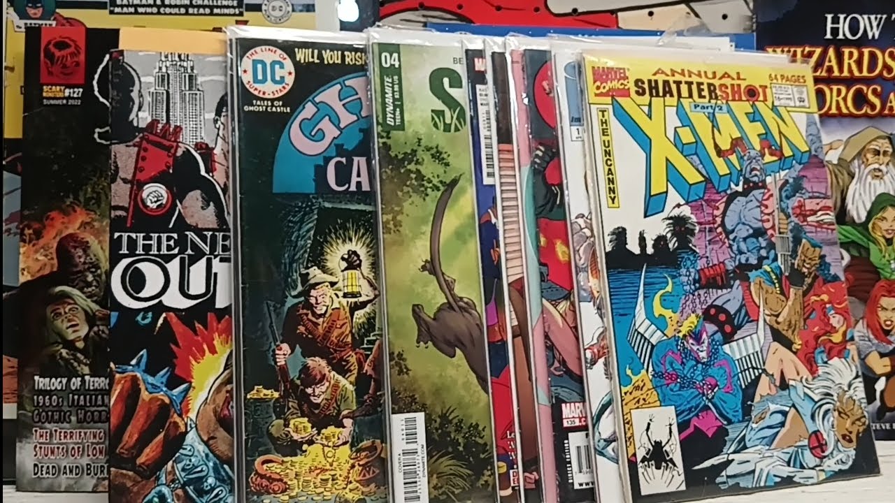 EP 2020 Comic Book Haul from Several days, Superhero, Adventure, Horror, oh my!
