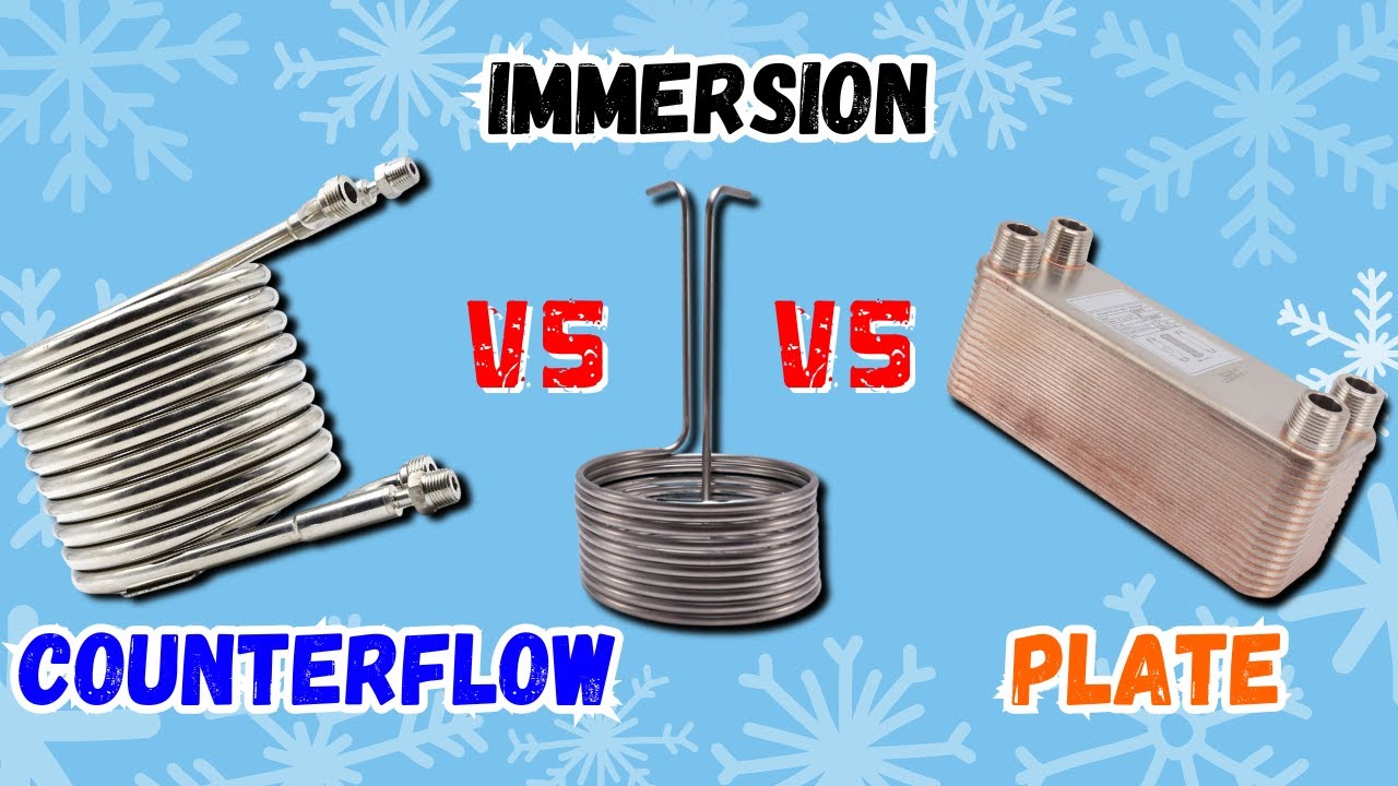 Immersion, Plate or Counter Flow Chiller! Review which is BEST?