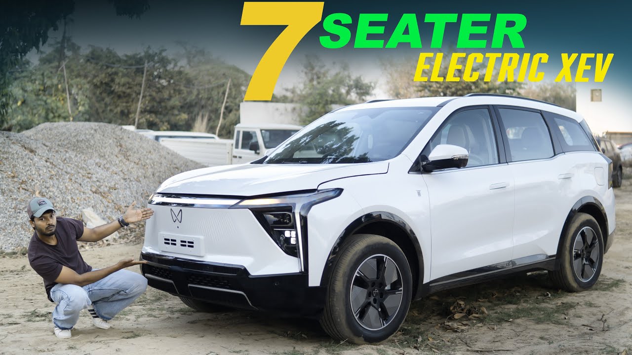 Mahindra XEV9S 7 Seater SUV Electric Car Detailed Review || Bornconfusz 