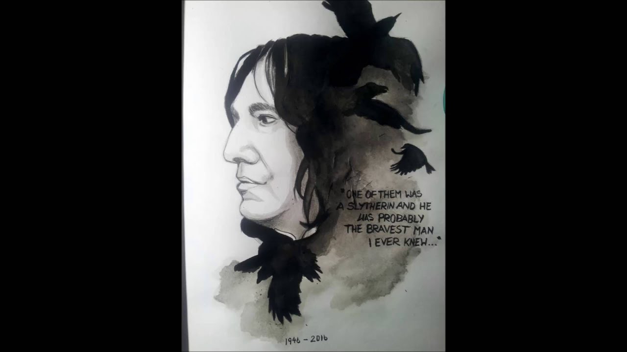 Always- Alan Rickman- Severus Snape- art tributes