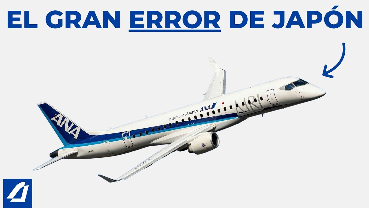 Cómo Japón Intentó Superar a Boeing, Pero Fracasó Estrepitosamente