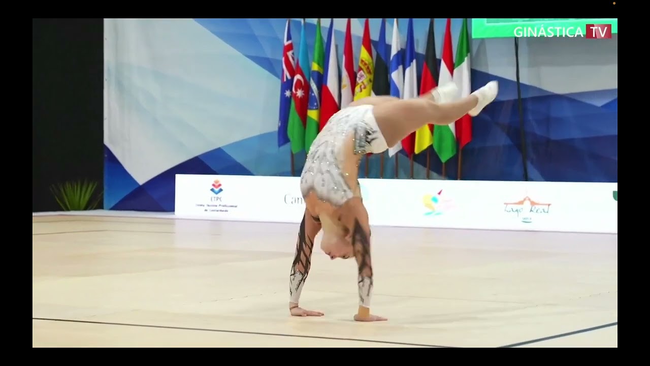 VIDAL Sonia (ESP 2) - 2024 AEROBICS WORLD CUP, CANTANHEDE - Individual Women Qualifications IW