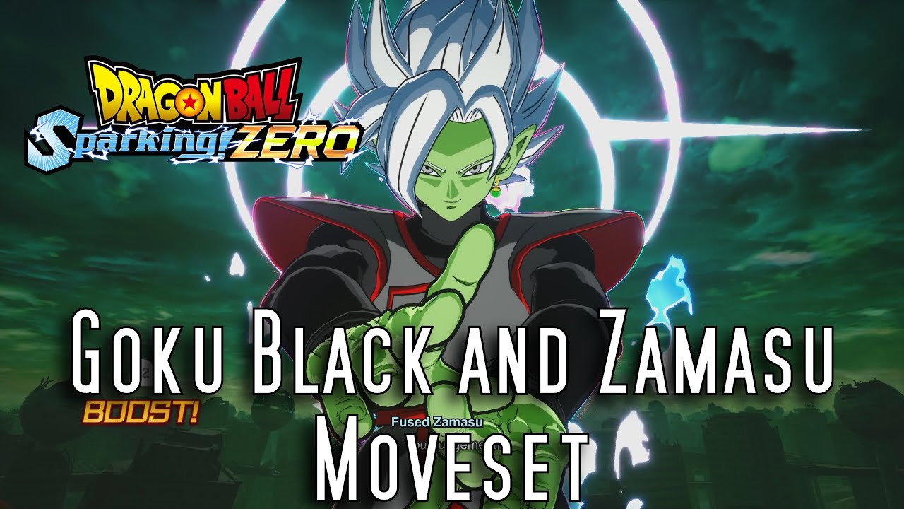 Dragon Ball Sparking ZERO Goku Black и Zamasu Moveset