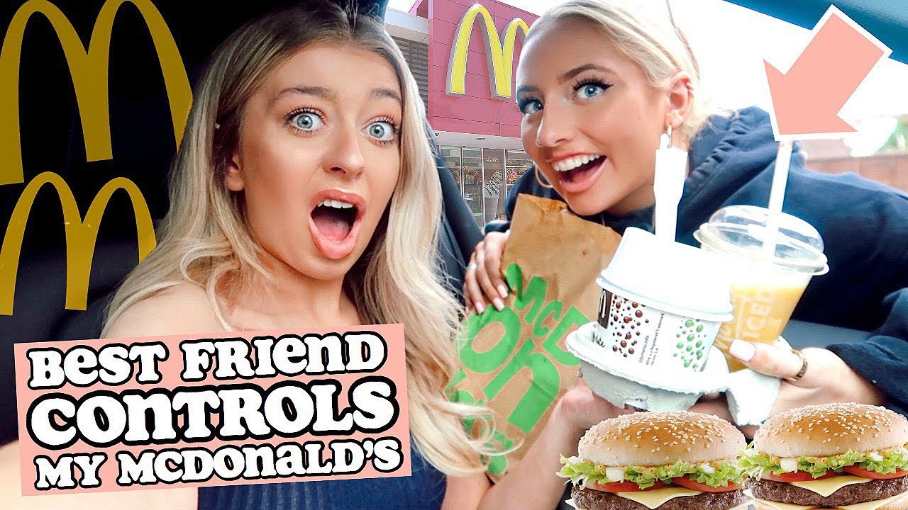 Best Friend CONTROLS my MCDONALDS Order for 24 HOURS!