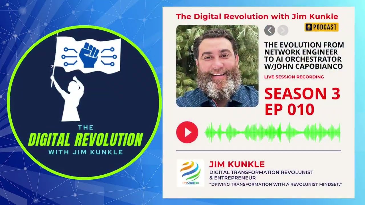 The Evolution From Network Engineer To AI Orchestrator w/John Capobianco