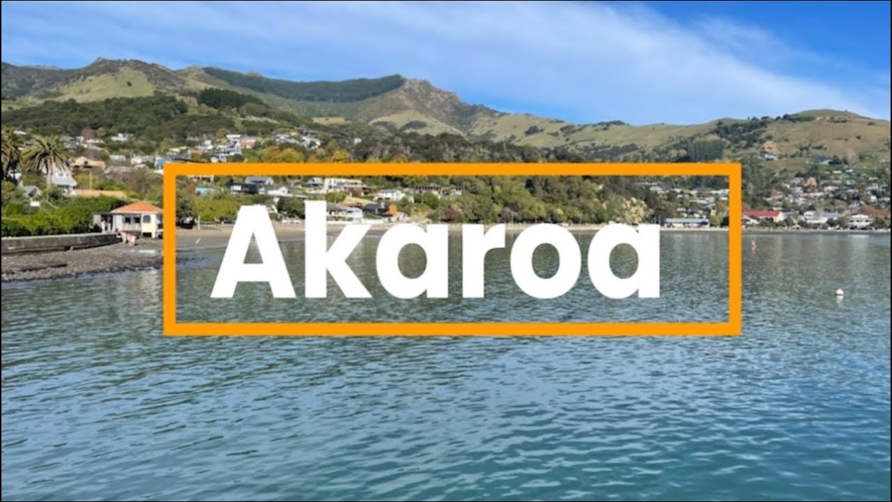 Exploring Akaroa town and lake in New Zealand 2025