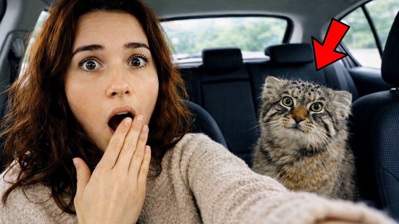 I Thought It Was a Stray Cat in My Garage…But I Realized it Pallas's Manul Cat