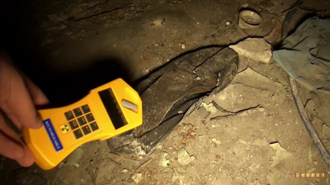 Inside CHERNOBYL RADIOACTIVE Basement Prypjat Hospital- Firefighter Clothes