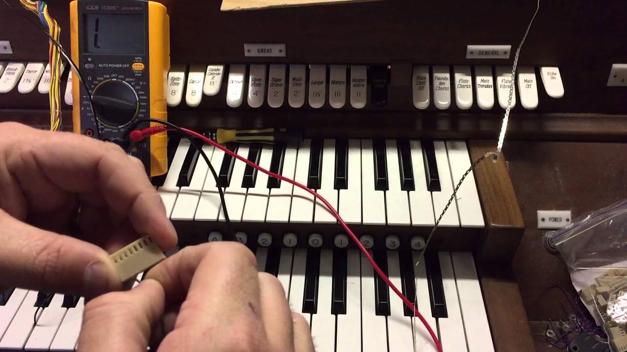 Refitting an Analogue Pipe Organ Console - Part 2
