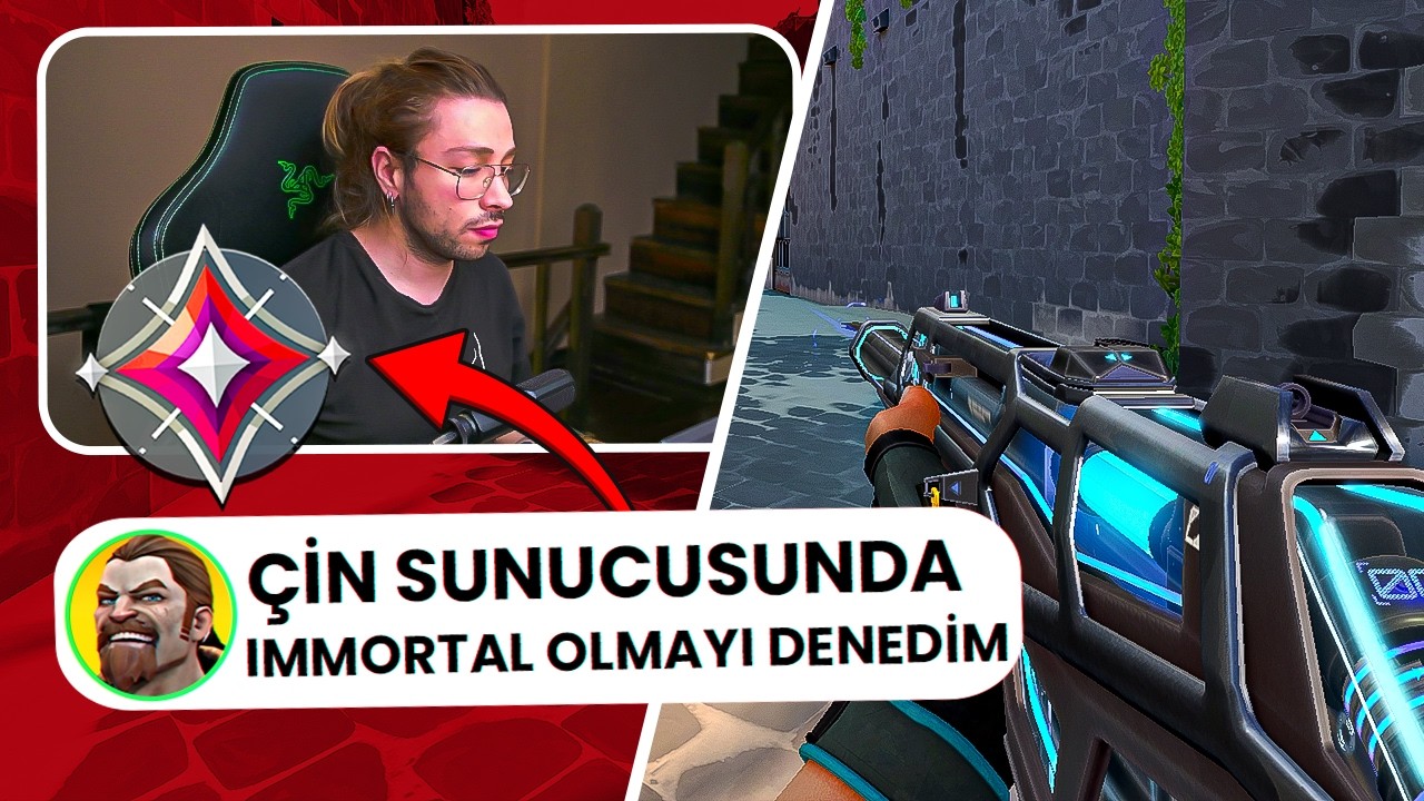 12 saatte ÇİN sunucusunda SIFIR hesabı IMMO yapmayı denedim! | Valorant