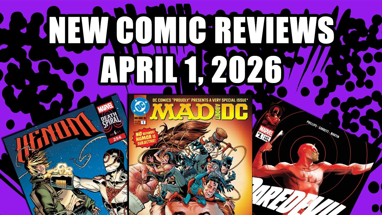 Venom, MAD About DC, And More Comic Reviews for April 1, 2026