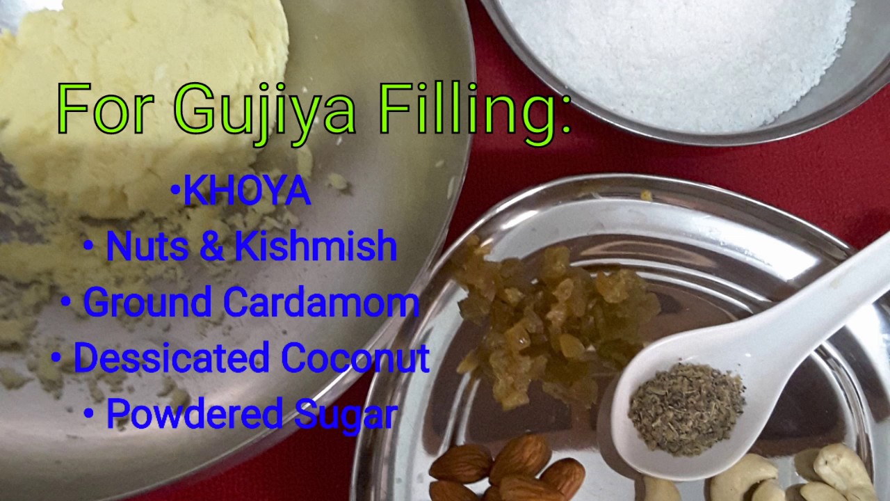 Khoya Gujiya (using Milk powder) By ANAARDANA...Holi ki Mithai